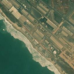 Satellite imagery of Pointe Noire, CG