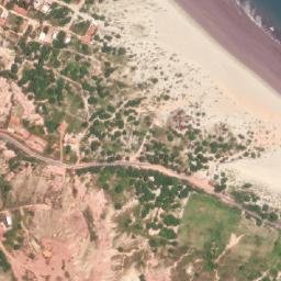 Satellite imagery of Ponta do Mel, BR