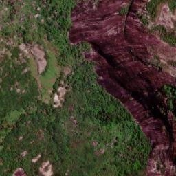 Satellite imagery of Serra do Mel, BR