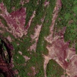 Satellite imagery of Serra do Mel, BR