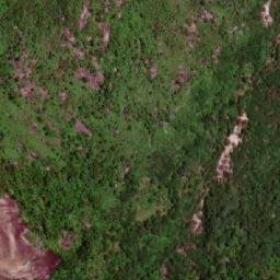 Satellite imagery of Serra do Mel, BR