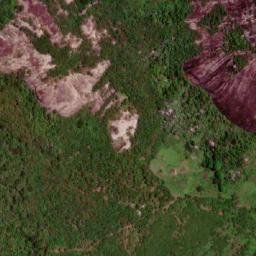 Satellite imagery of Serra do Mel, BR