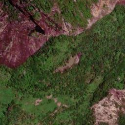 Satellite imagery of Serra do Mel, BR