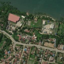 Satellite imagery of Chumbageni/ Majengo/ Central Ward Border, TZ