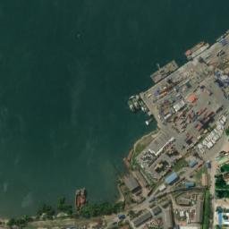 Satellite imagery of Chumbageni/ Majengo/ Central Ward Border, TZ