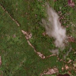 Satellite imagery of Serra do Macaco, BR