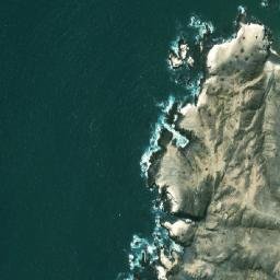Satellite imagery of Punta Ñermete, PE