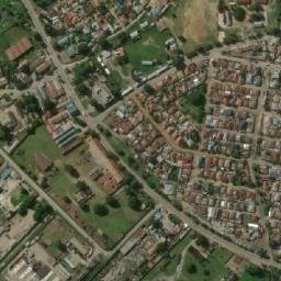 Satellite imagery of Majengo/Nagmiani Kati Ward Border, TZ