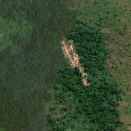 Satellite imagery of Mont Karibu, CD