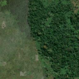 Satellite imagery of Mont Karibu, CD