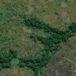 Satellite imagery of Mont Karibu, CD