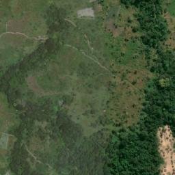 Satellite imagery of Mont Karibu, CD