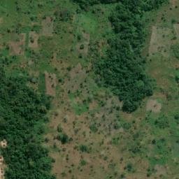 Satellite imagery of Mont Karibu, CD