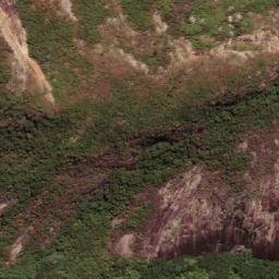 Satellite imagery of Serra da Independência, BR