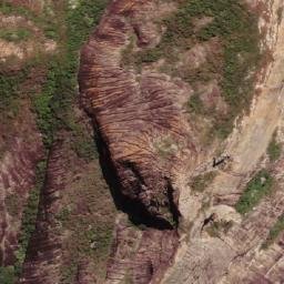 Satellite imagery of Serra da Independência, BR