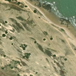 Satellite imagery of Cabo Calcanhar, BR