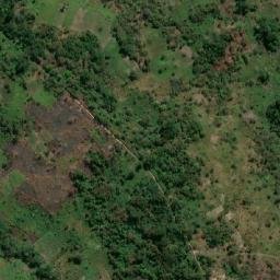 Satellite imagery of Mont Lumande, CD