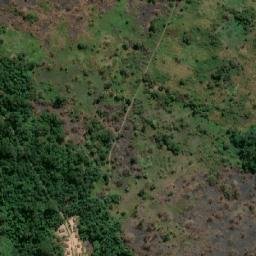 Satellite imagery of Mont Lumande, CD