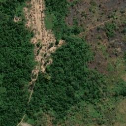 Satellite imagery of Mont Lumande, CD