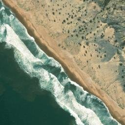 Satellite imagery of Punta Guanera, PE
