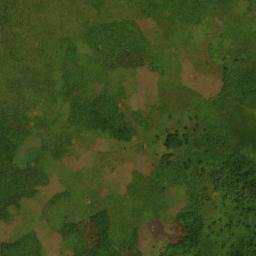 Satellite imagery of Mont Kisinsi, CD