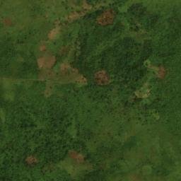 Satellite imagery of Mont Kisinsi, CD