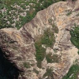 Satellite imagery of Serra Guarani, BR