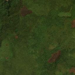 Satellite imagery of Mont Mansimba, CD