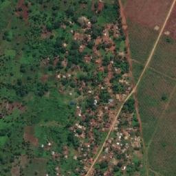 Satellite imagery of Pangani/Muheza District Border, TZ
