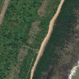 Satellite imagery of Pangani/Muheza District Border, TZ