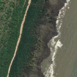 Satellite imagery of Pangani/Muheza District Border, TZ