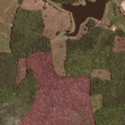 Satellite imagery of Serra do Ôlho d’Água, BR