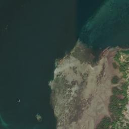 Satellite imagery of Ras Kidutani, TZ