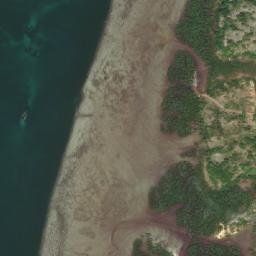 Satellite imagery of Ras Kidutani, TZ