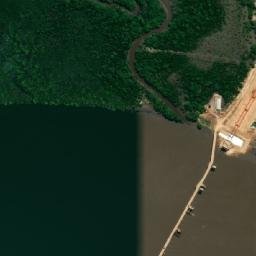 Satellite imagery of Bweni & Ubanga Ward Border, TZ