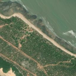 Satellite imagery of Cabo de São Roque, BR