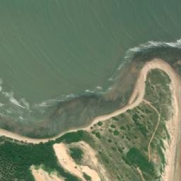 Satellite imagery of Cabo de São Roque, BR