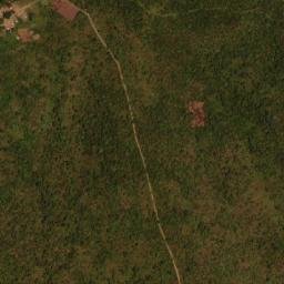 Satellite imagery of Mont Lusende, CD