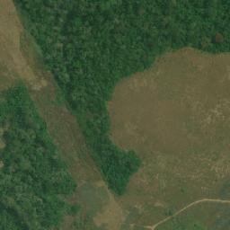 Satellite imagery of Mont Kakila, CD