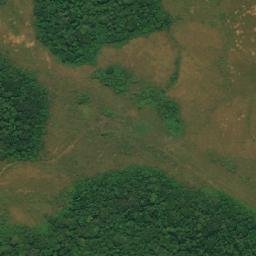 Satellite imagery of Mont Kakila, CD