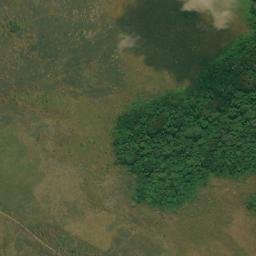 Satellite imagery of Mont Kakila, CD