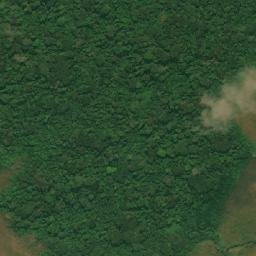 Satellite imagery of Mont Kakila, CD
