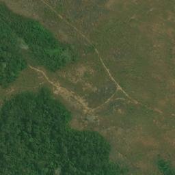 Satellite imagery of Mont Kakila, CD