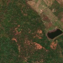 Satellite imagery of Serra da Lagoa Nova, BR