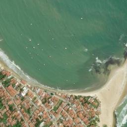 Satellite imagery of Ponta Pitangui, BR