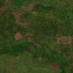 Satellite imagery of Mont Luila, CD