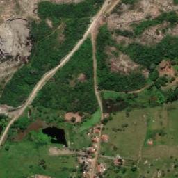 Satellite imagery of Serra Pelada I, BR