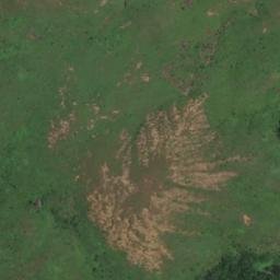 Satellite imagery of Mont Vunda, CD