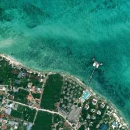 Satellite imagery of Ras Nungwi, TZ