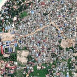 Satellite imagery of Ras Nungwi, TZ
